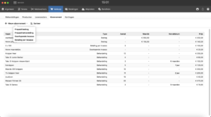 voorbeeld van het aanmaken van een account