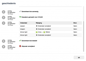 afbeelding van geschiedenis in salonhub
