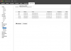 online rapportages van salonhub