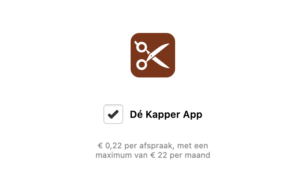 De Kapper App instellen in Salonhub