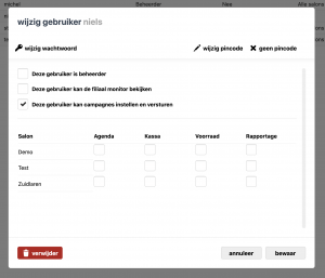 gebruiker email campagne