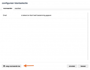 filters aanmaken voorbeeld van een salon