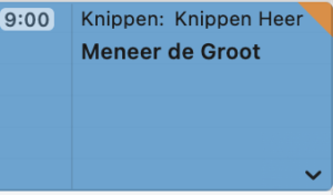 ongekoppelde afspraak met salonhub