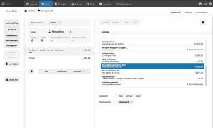 salonhub overzicht van prepaid betalingen