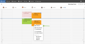 agenda overzicht van salonhub