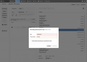 salonhub verkopen automatisch incasso abonnement