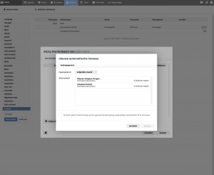 automatische incasso via klantenkaart
