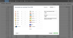 kassa opmaak salonhub