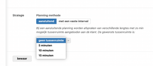 salonhub tussenruimte uitkiezen