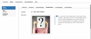 upload foto op salonhub