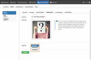online volgorder salonhub