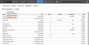 betalingen aanmaken via salonhub