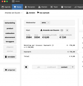afspraak toevoegen met je salon