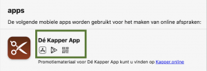 kapper app salonhub