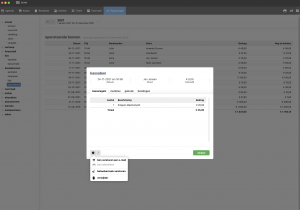 kassabon instellingen van salonhub