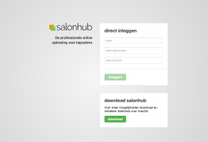 salonhub direct inloggem