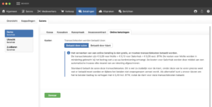 online betalingen overzicht