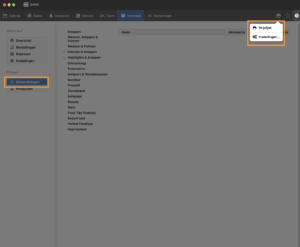 salonhub dashboard voor printen