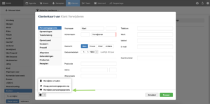 klantenkaart informatie salonhub