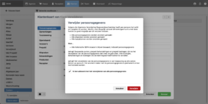wil je het echt verwijderen? salonhub pop-up