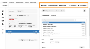 functie toetsen salonhub