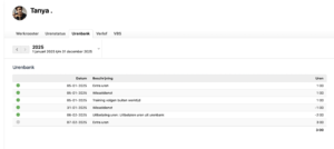 Urenbank in Salonhub