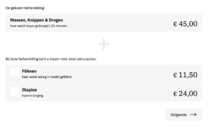 betalingen dashboard salonhub