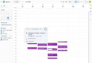 iCal afspraken van een medewerker synchronisatie in Salonhub